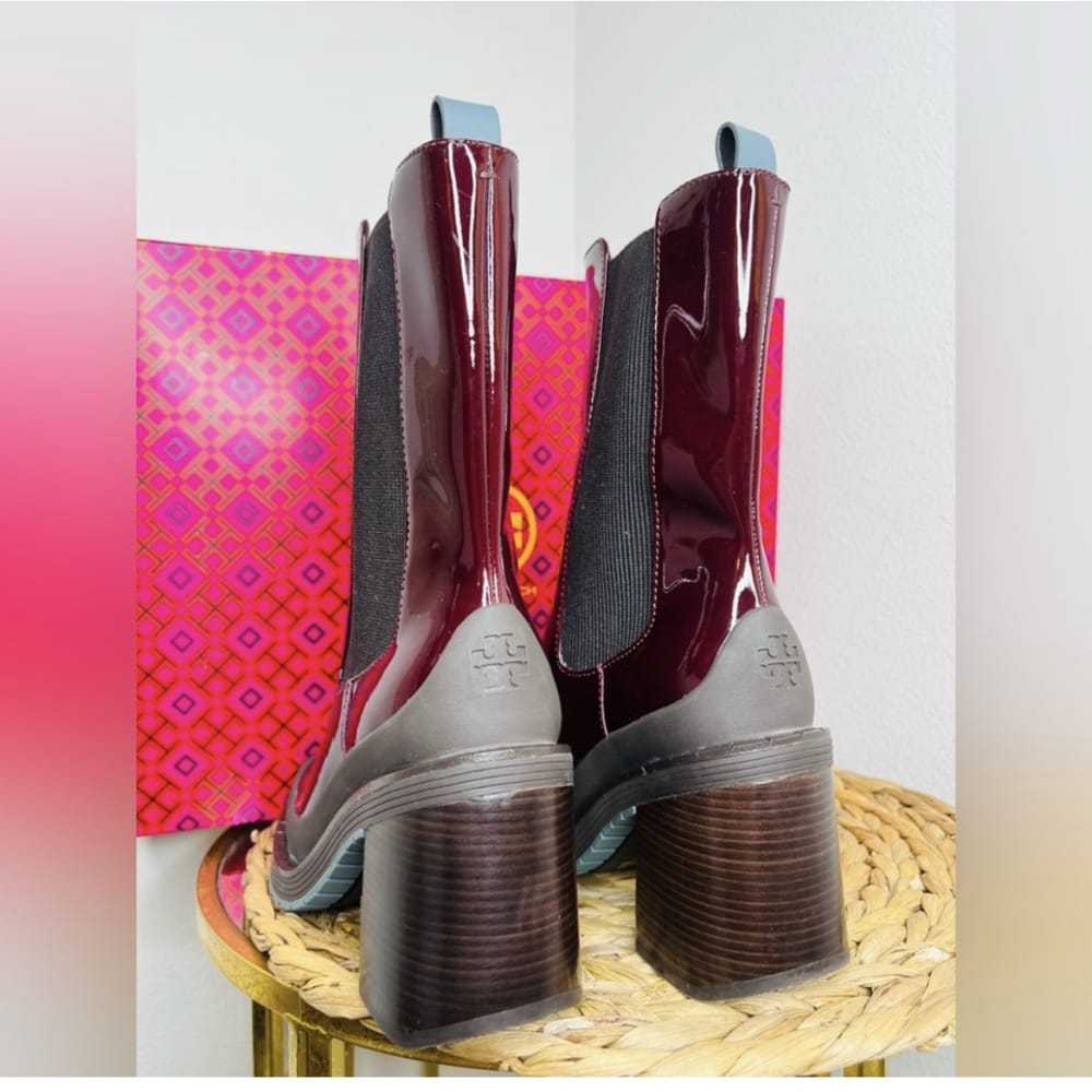 Tory Burch Leather wellington boots - image 2