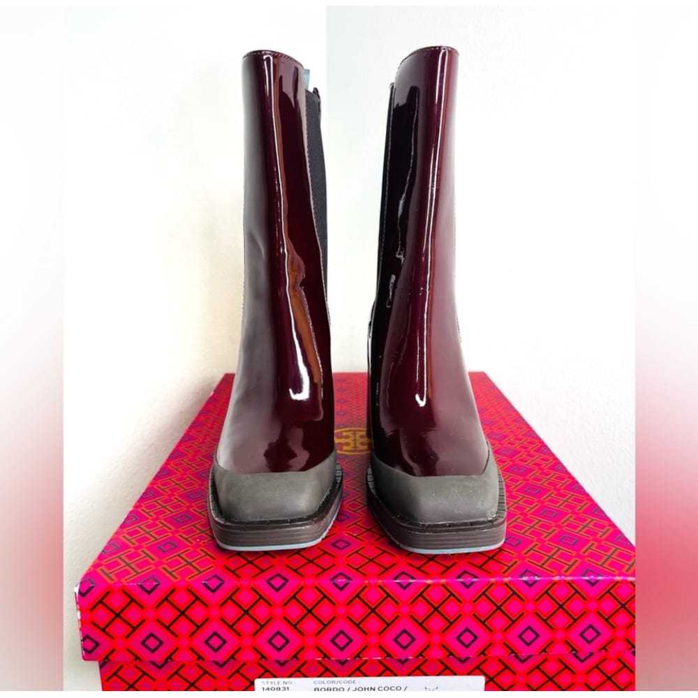 Tory Burch Leather wellington boots - image 5