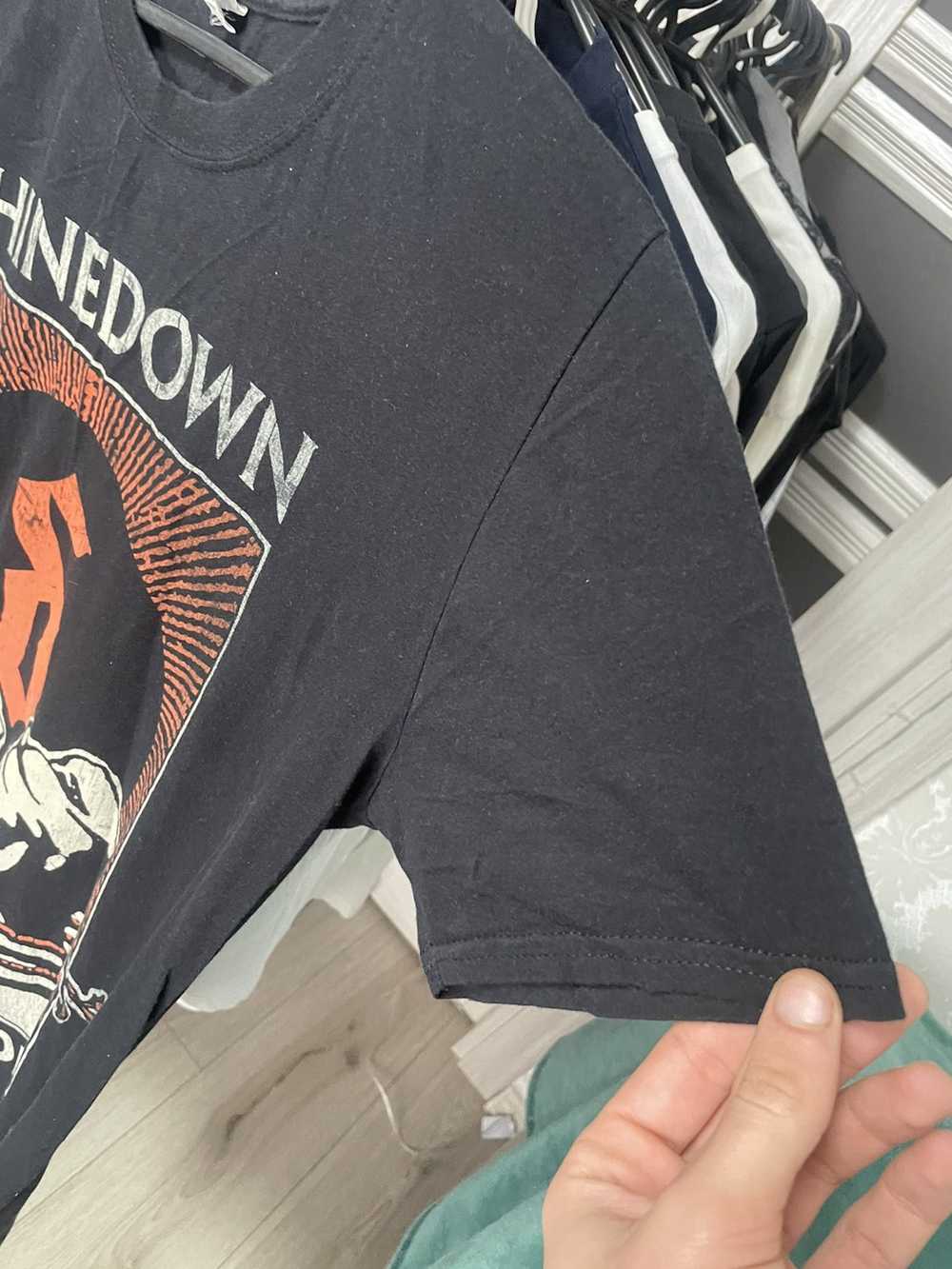 Band Tees × Rock T Shirt × Vintage ShineDown Cut … - image 6