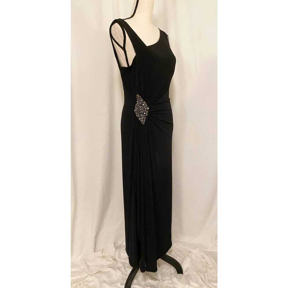 NWOT CACHET Black Sleeveless Long Formal Dress St… - image 1