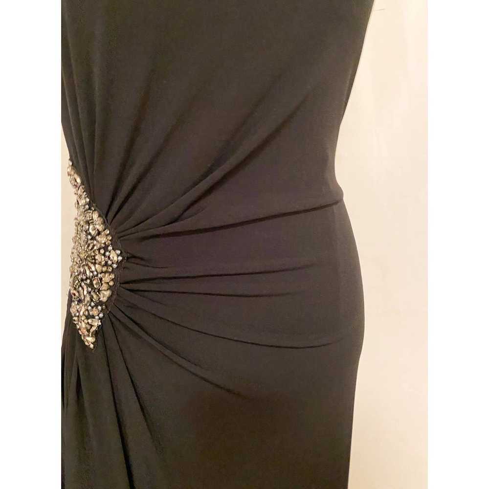 NWOT CACHET Black Sleeveless Long Formal Dress St… - image 6