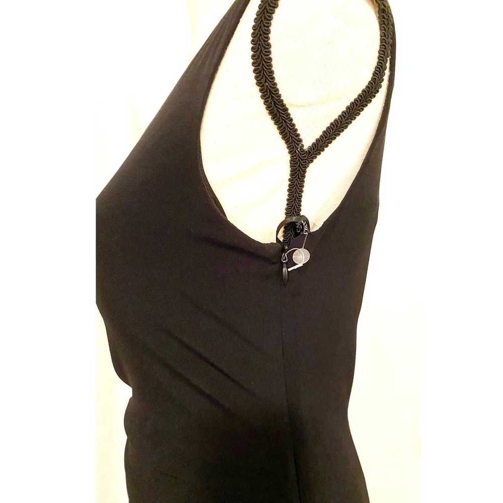 NWOT CACHET Black Sleeveless Long Formal Dress St… - image 7