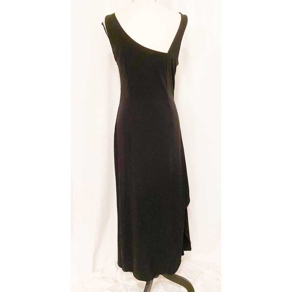 NWOT CACHET Black Sleeveless Long Formal Dress St… - image 9