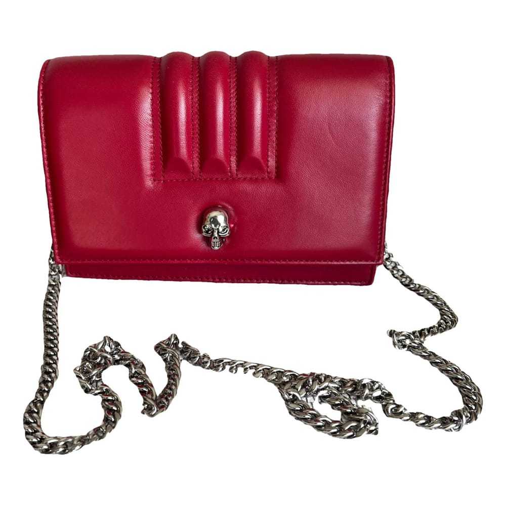 Alexander McQueen Skull leather handbag - image 1