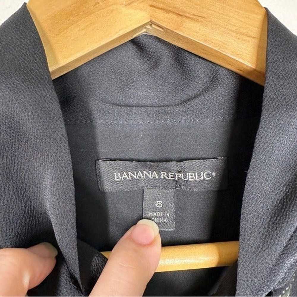 Banana Republic Boho Floral Button Front Shirtdre… - image 6