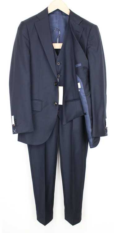 Navy Three-Piece Lazio Tuxedo in Pure S110's Wool