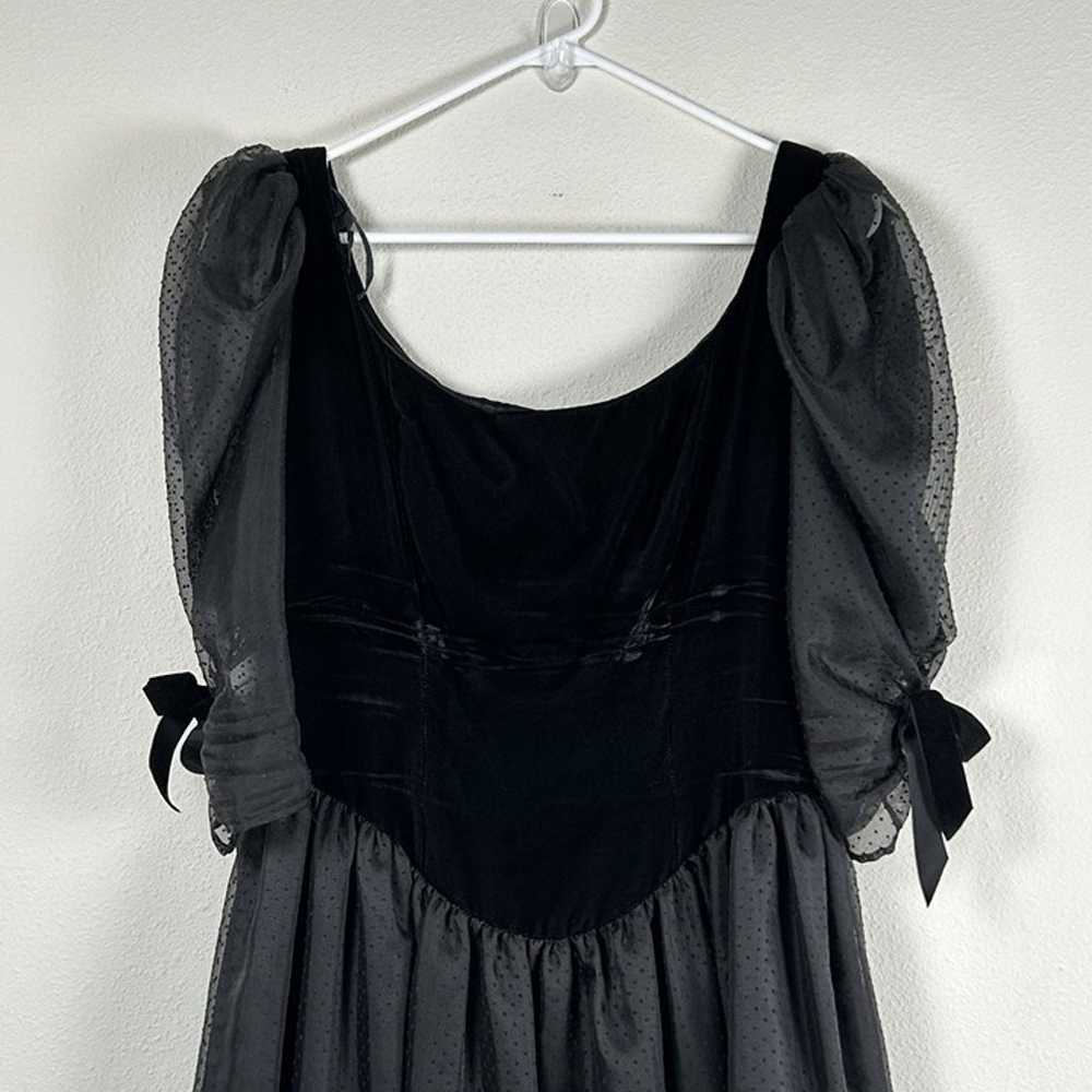Vintage Gunne Sax Jessica McClintock Dress Size 1… - image 2