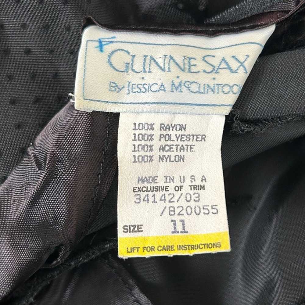 Vintage Gunne Sax Jessica McClintock Dress Size 1… - image 4