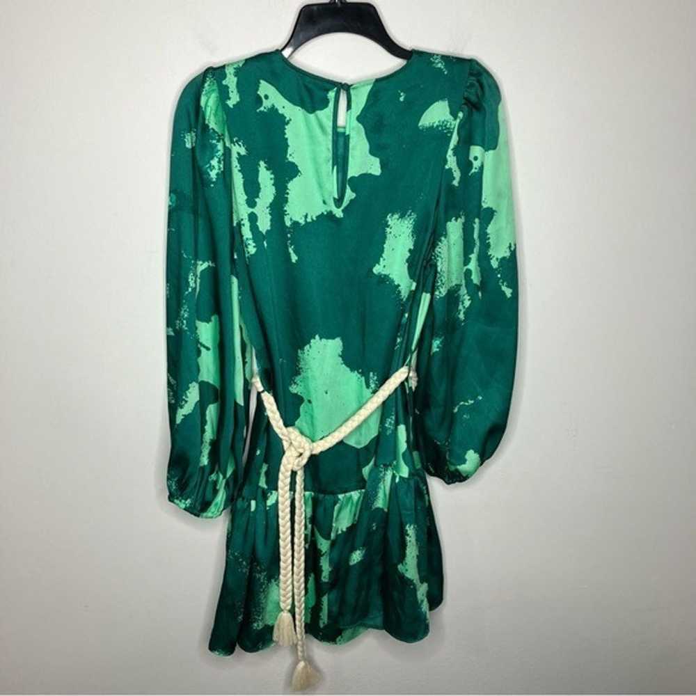 Alexis Target Collab green silky dress long ballo… - image 8