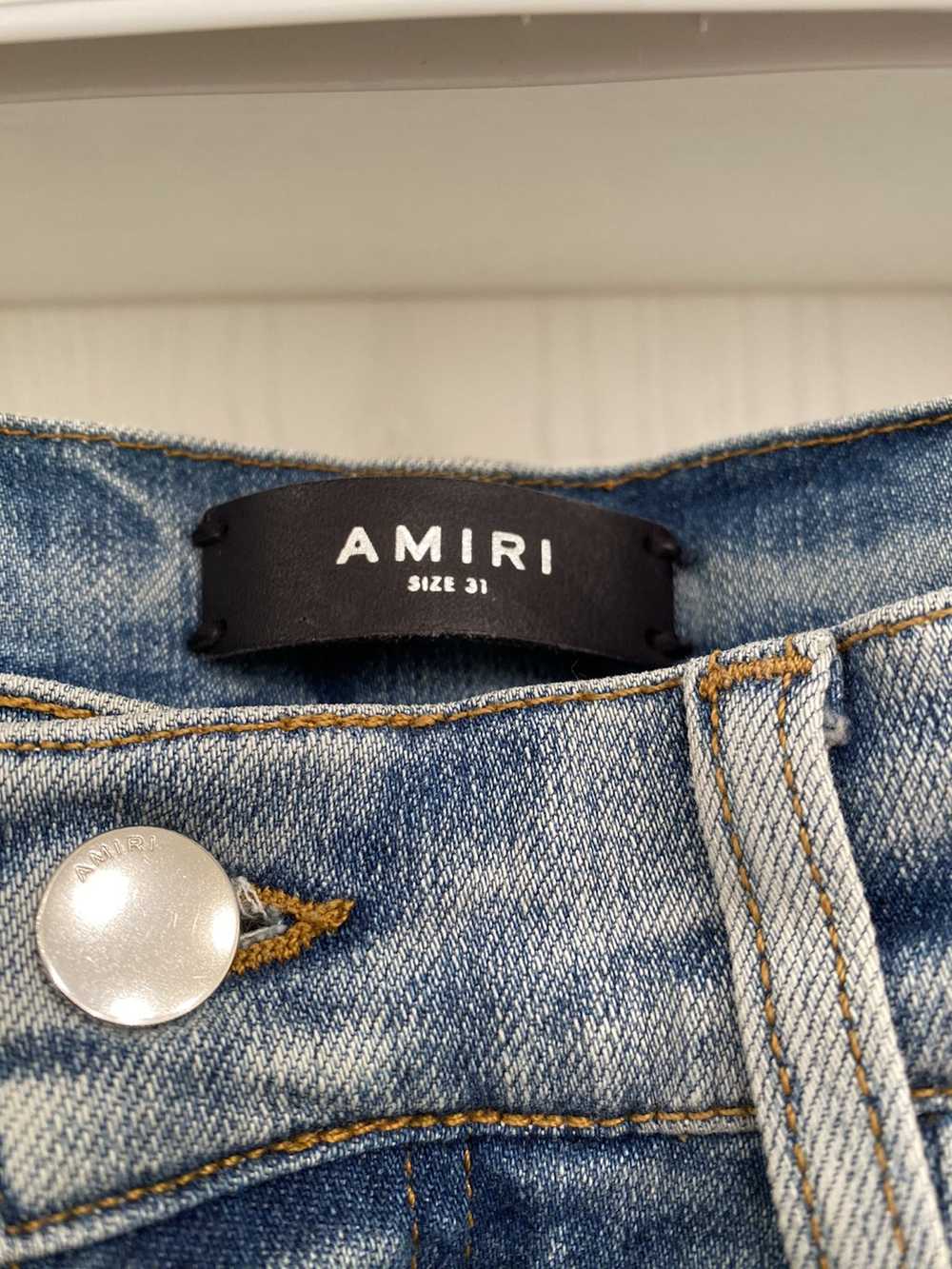 Amiri Amiri MX1 Bandana Patch Jeans Indigo US 31 - image 2