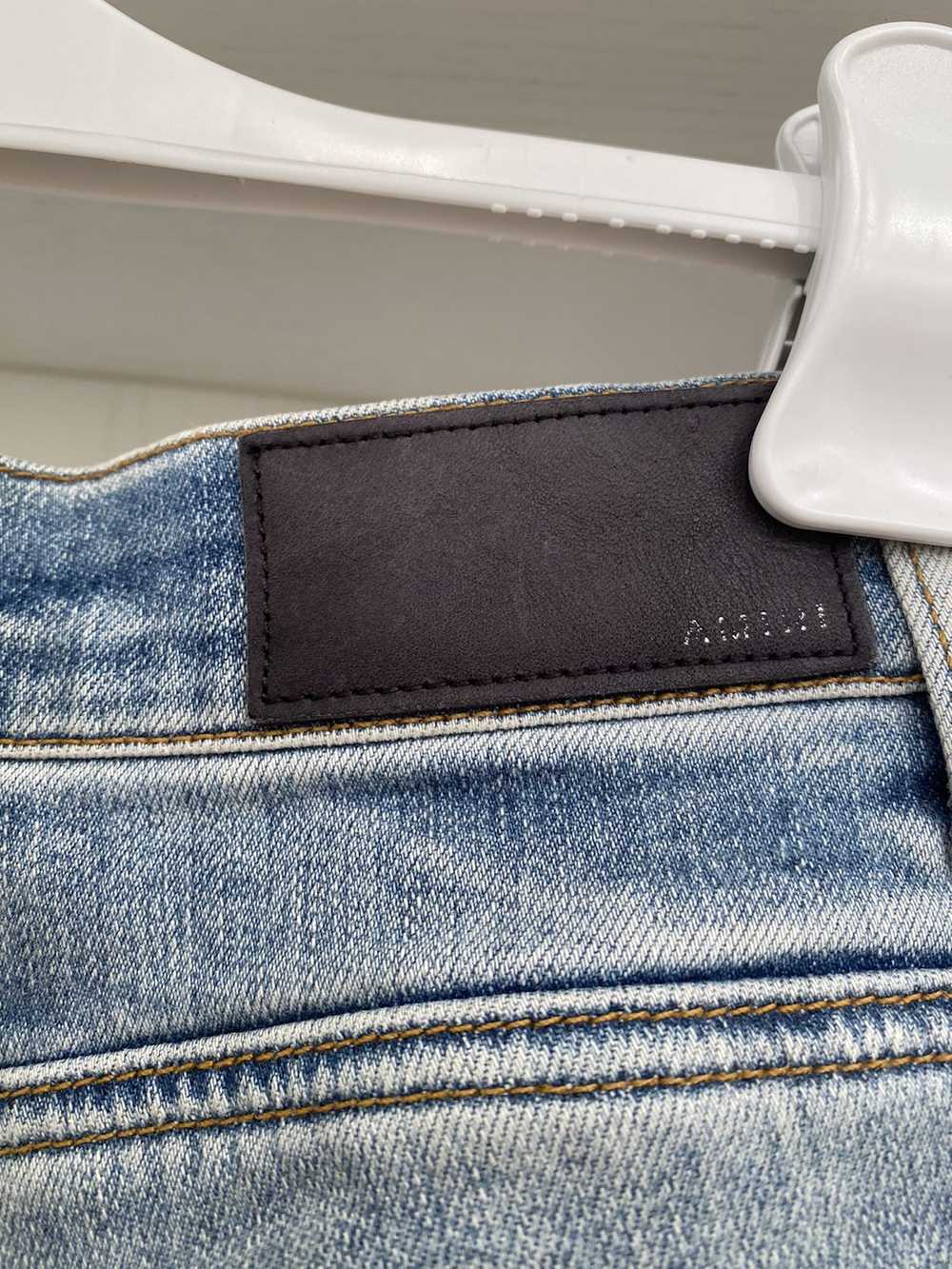 Amiri Amiri MX1 Bandana Patch Jeans Indigo US 31 - image 4