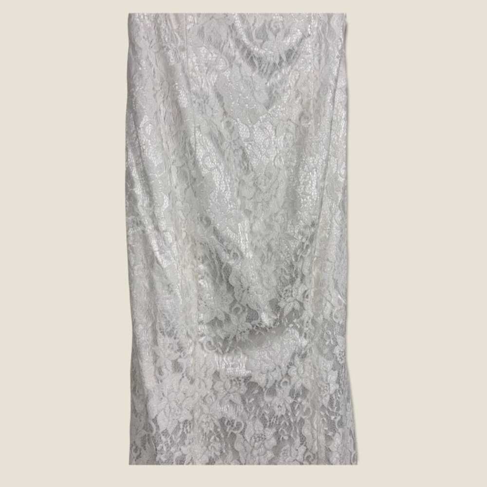 Handmade Off White Lace Sweetheart Wedding Dress … - image 2