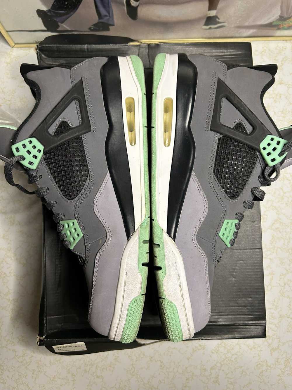 Jordan Brand Jordan Retro 4 ‘green glow’ - image 2