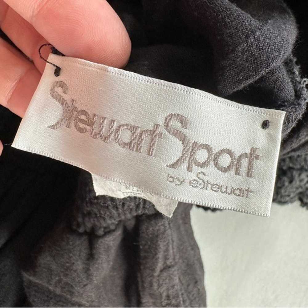 Vintage 80’s Stewart Sport Crinkled Cotton Wide L… - image 7