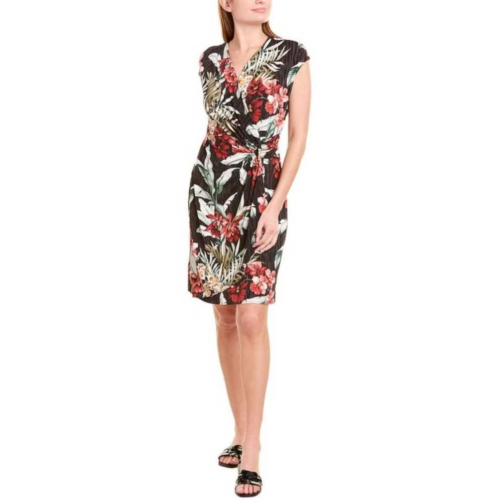 Tommy Bahama Clara Oceanic Orchid Faux Wrap Dress - image 2