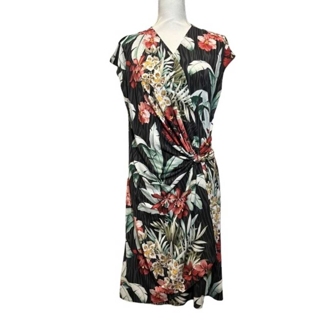 Tommy Bahama Clara Oceanic Orchid Faux Wrap Dress - image 4
