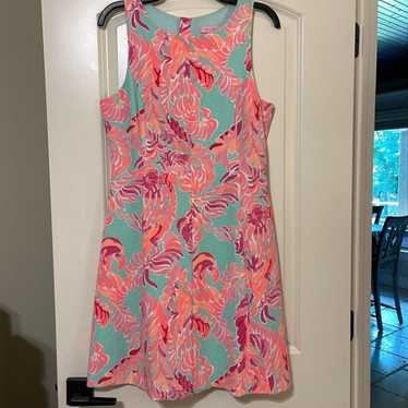 Gently Used Lilly Pulitzer Love Birds Cove Fit & … - image 1