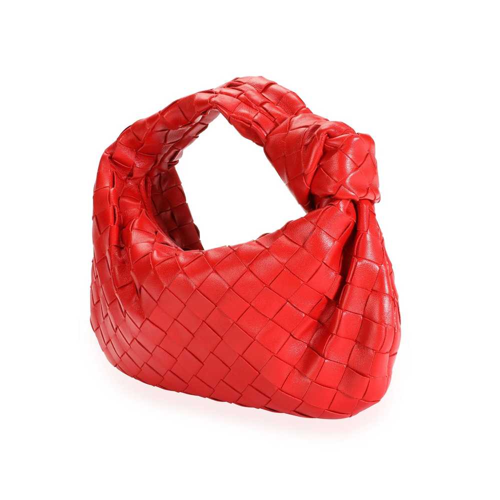 Bottega Veneta Bottega Veneta Red Intrecciato Lea… - image 2