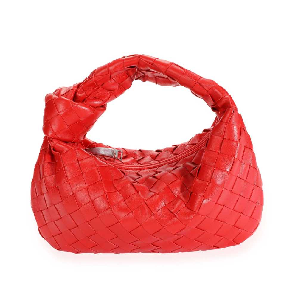 Bottega Veneta Bottega Veneta Red Intrecciato Lea… - image 3