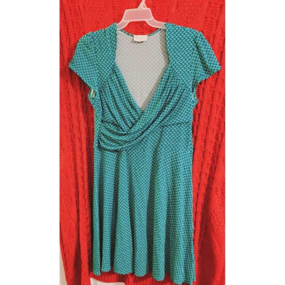 LEOTA Amiya Midi Wrap Dress Size 1L/16/18 - image 3