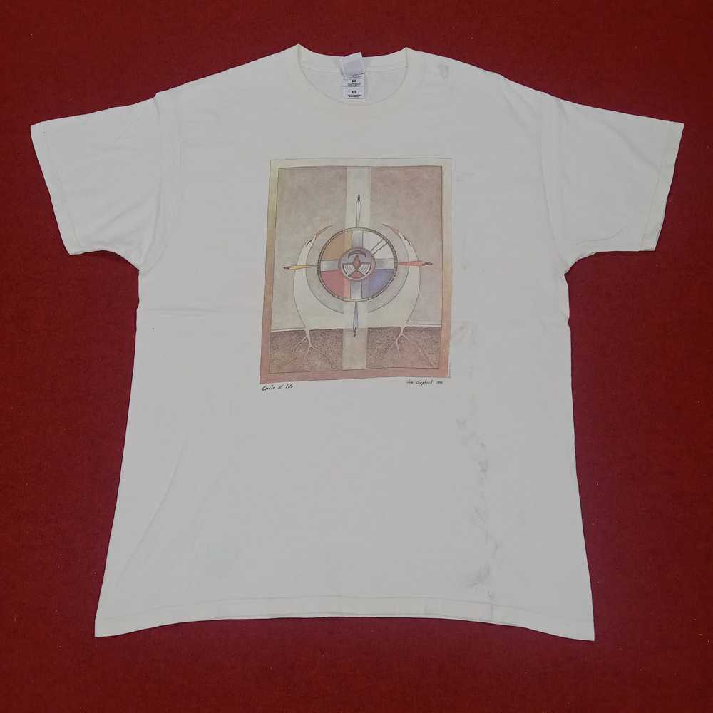 Art × Vintage Joe Geshick Art Streetwear Style Ts… - image 1