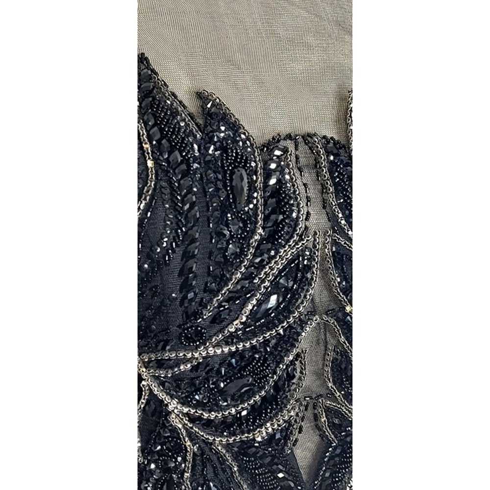 Camille La Vie Dress Gown 2 Sequin Beads illusion… - image 7