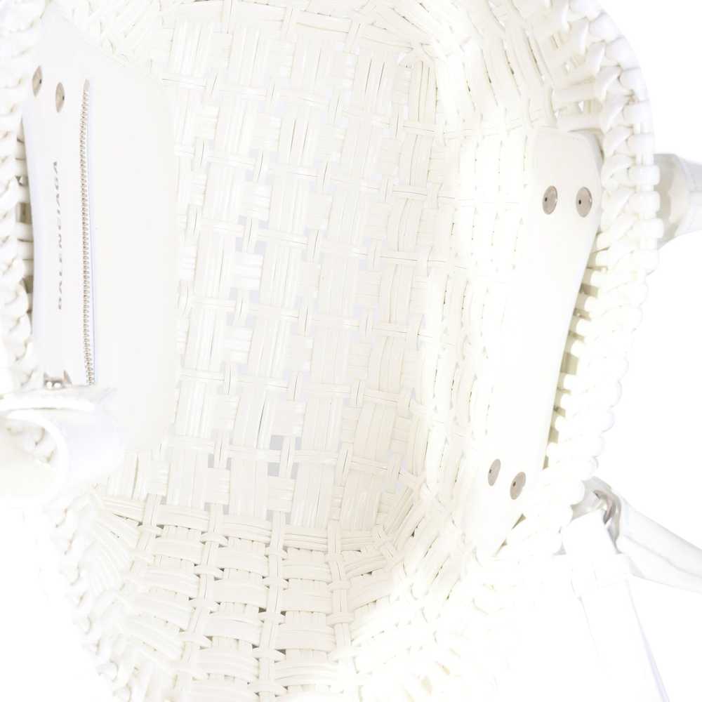 Balenciaga Balenciaga White Faux Calfskin XS Bist… - image 8