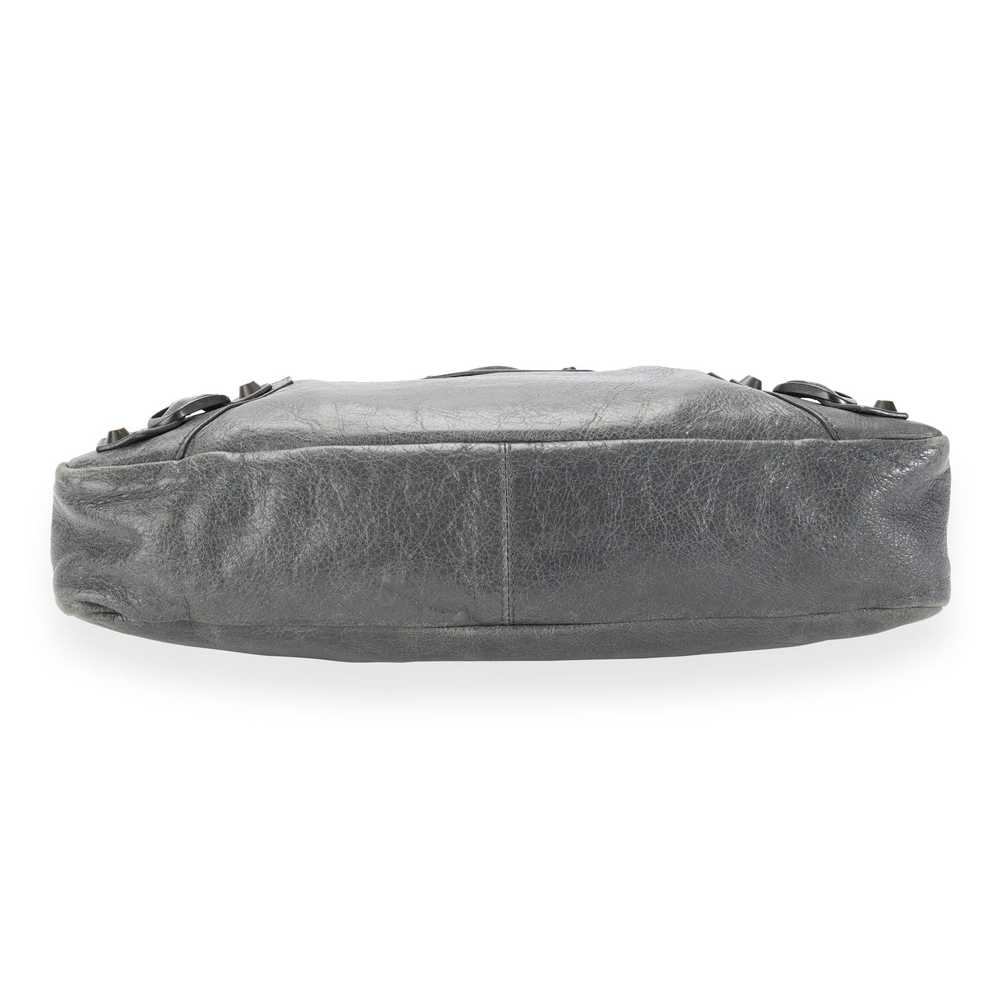 Balenciaga Balenciaga Gris Tarmac Lambskin Classi… - image 5