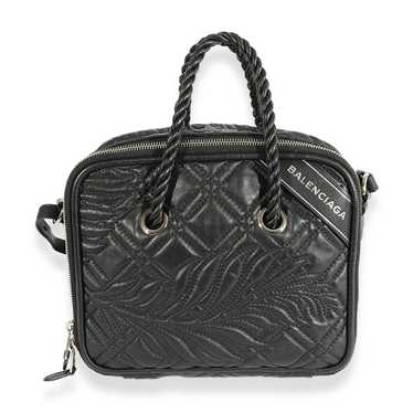 Balenciaga Balenciaga Black Quilted Leather Small… - image 1