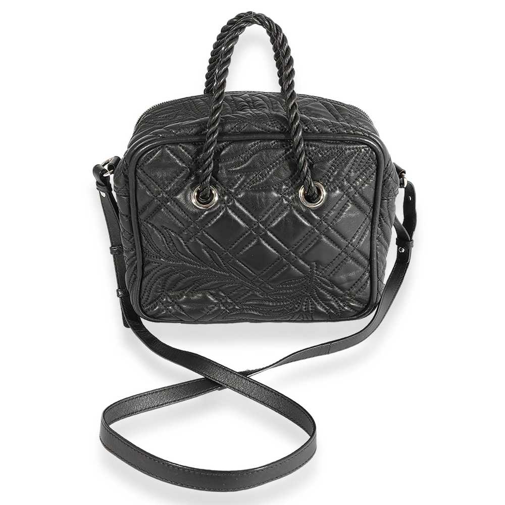 Balenciaga Balenciaga Black Quilted Leather Small… - image 3