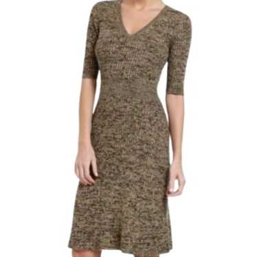 NWOT- BCBG Max Azria "Shay" Camel Combo Wool Twee… - image 1