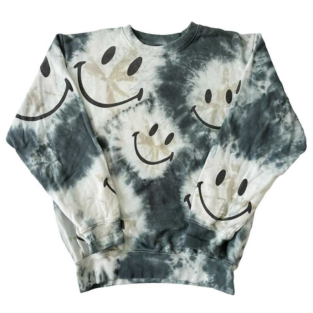 Market Smiley Market Smiley Face All Over Print T… - image 2