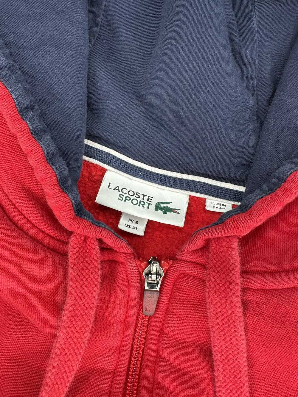 Lacoste × Streetwear × Vintage Lactose zip hoodie… - image 6