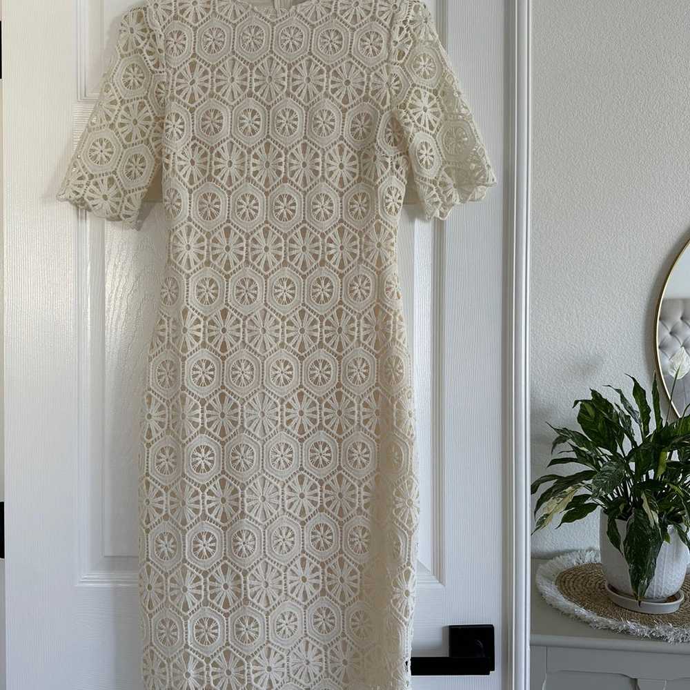 Llane Ivory Lace Dress XS - image 5
