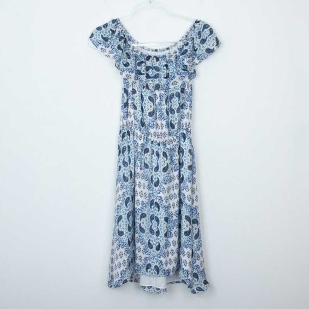 L'Agence Paisley Ruffle Silk Dress Size XS NWOT - image 5