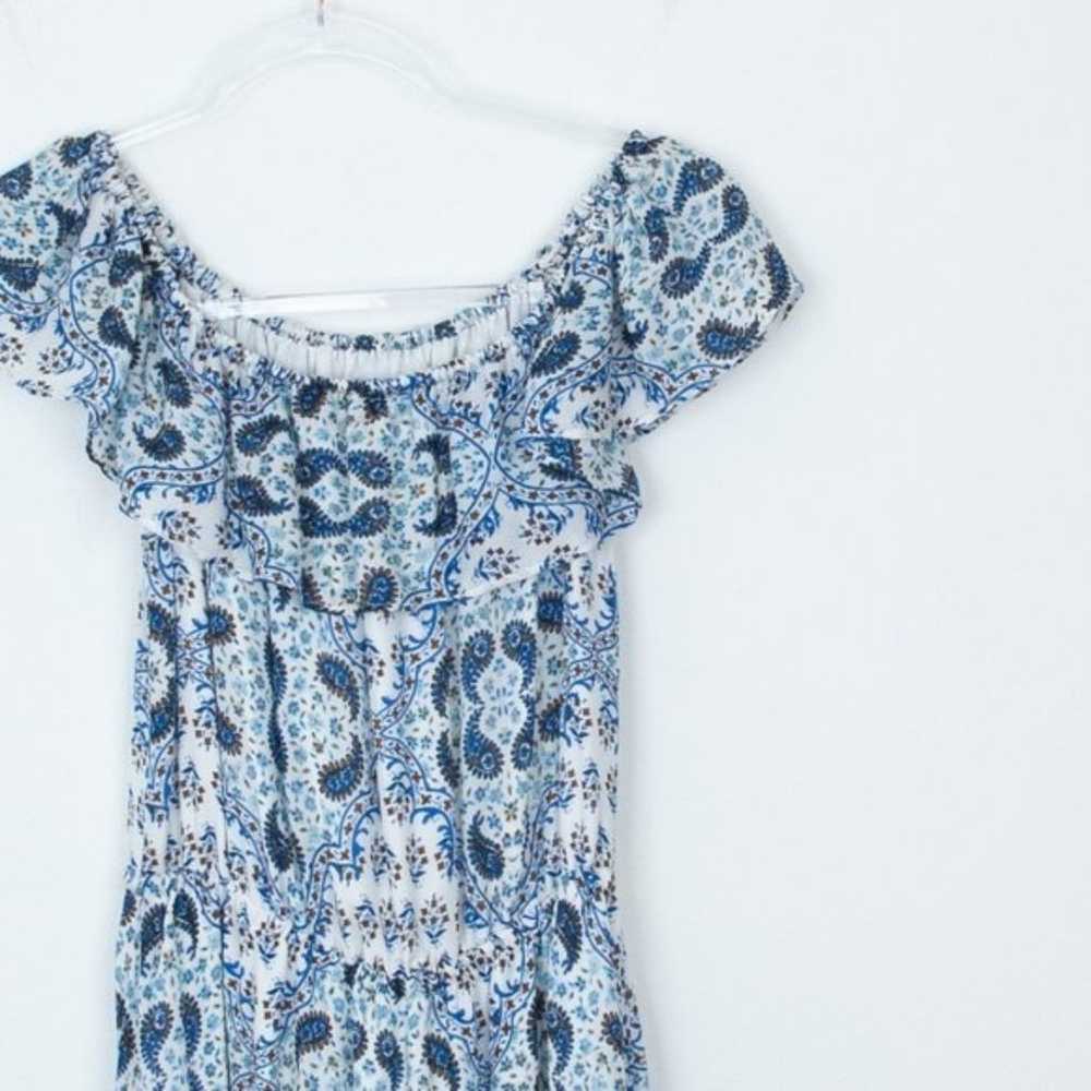 L'Agence Paisley Ruffle Silk Dress Size XS NWOT - image 6