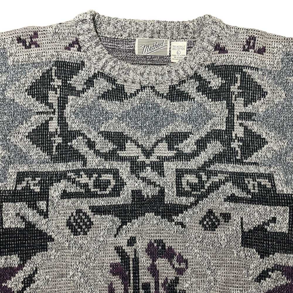 Method × Vintage Method Knit Pullover Sweater Ret… - image 4