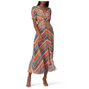 SALONI Striped Lea Dress