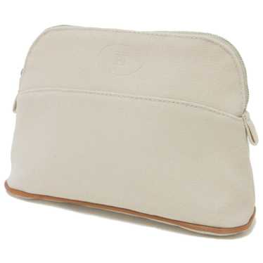 Hermes Hermes Pouch Accessory Case Light Beige Ki… - image 1