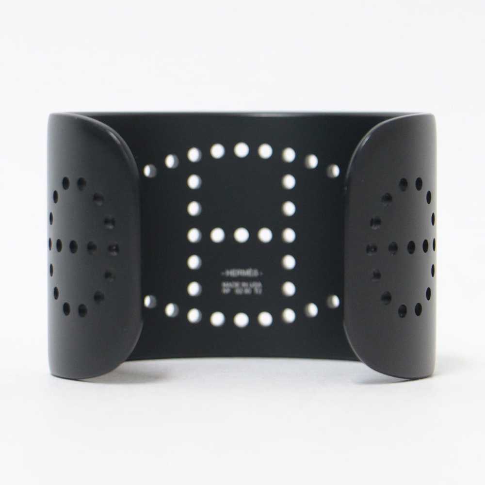 Hermes HERMES Bangle Bracelet Cuff Accessory Blac… - image 3