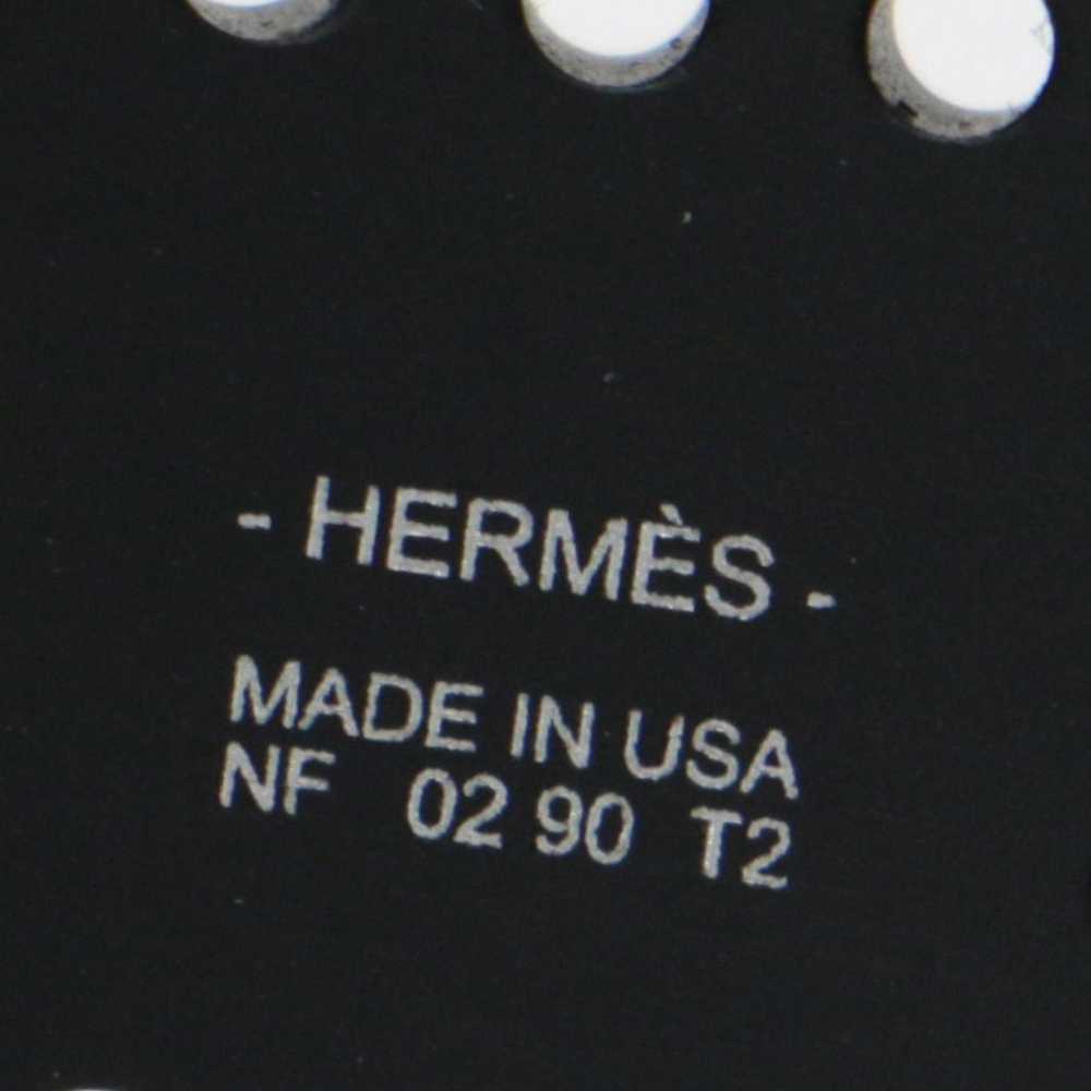 Hermes HERMES Bangle Bracelet Cuff Accessory Blac… - image 6
