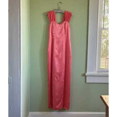 VTG 1960s Handmade Evening Gown Dress Size XS - image 1