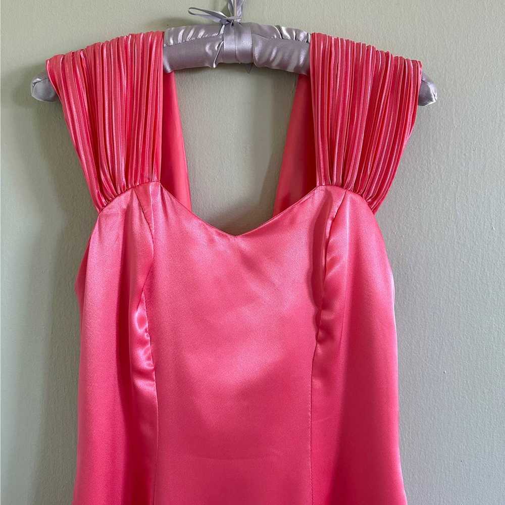 VTG 1960s Handmade Evening Gown Dress Size XS - image 2