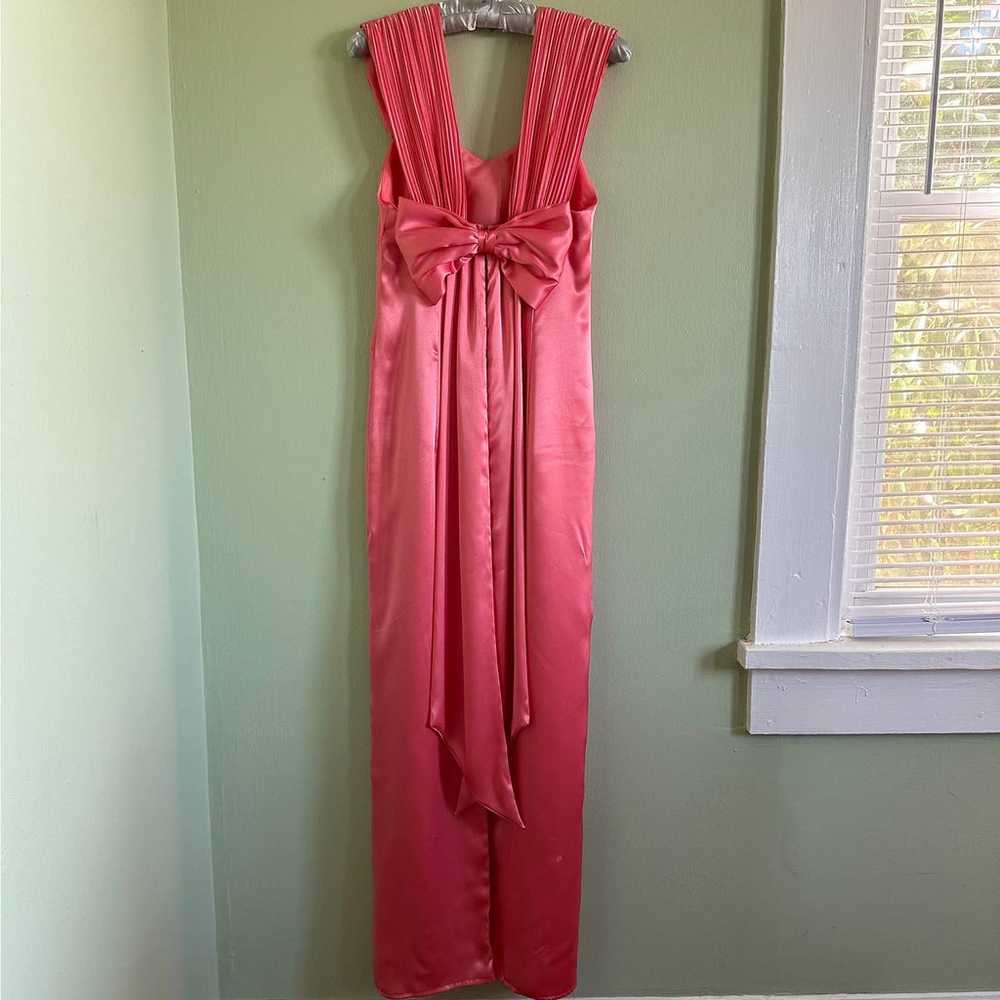 VTG 1960s Handmade Evening Gown Dress Size XS - image 3
