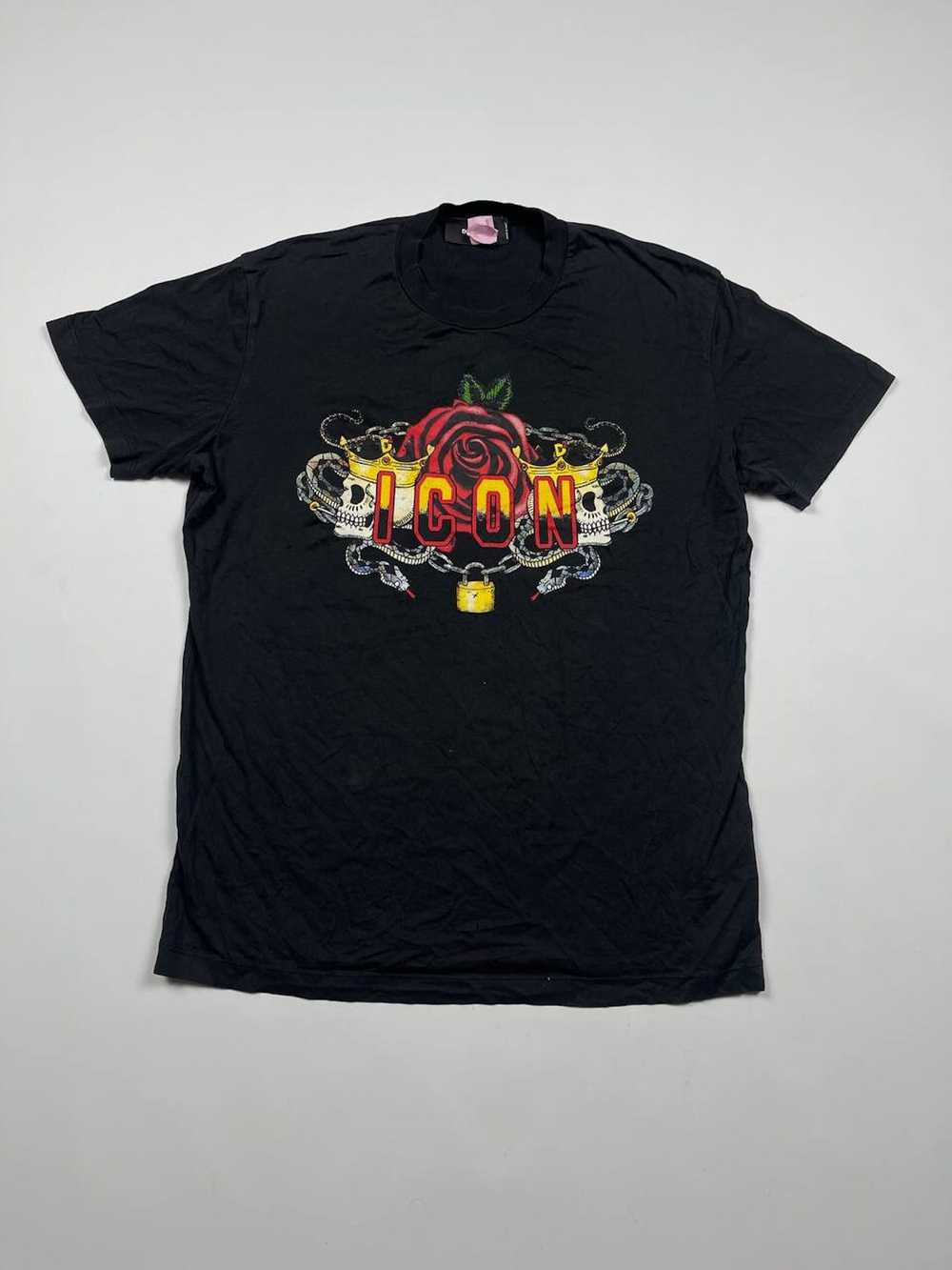 Dsquared2 × Hype × Streetwear Vintage T-shift ICO… - image 1