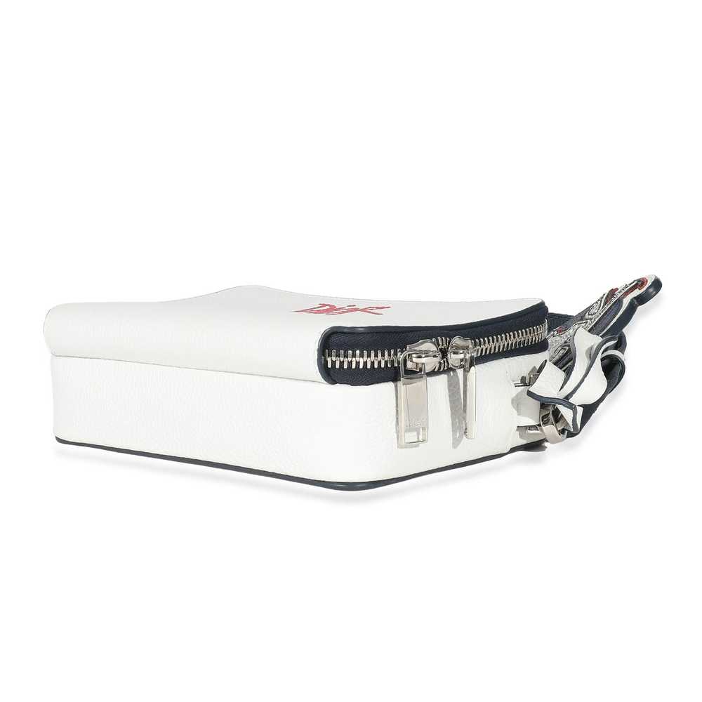 Dior Dior x Shawn Stussy White Grained Calfskin D… - image 4