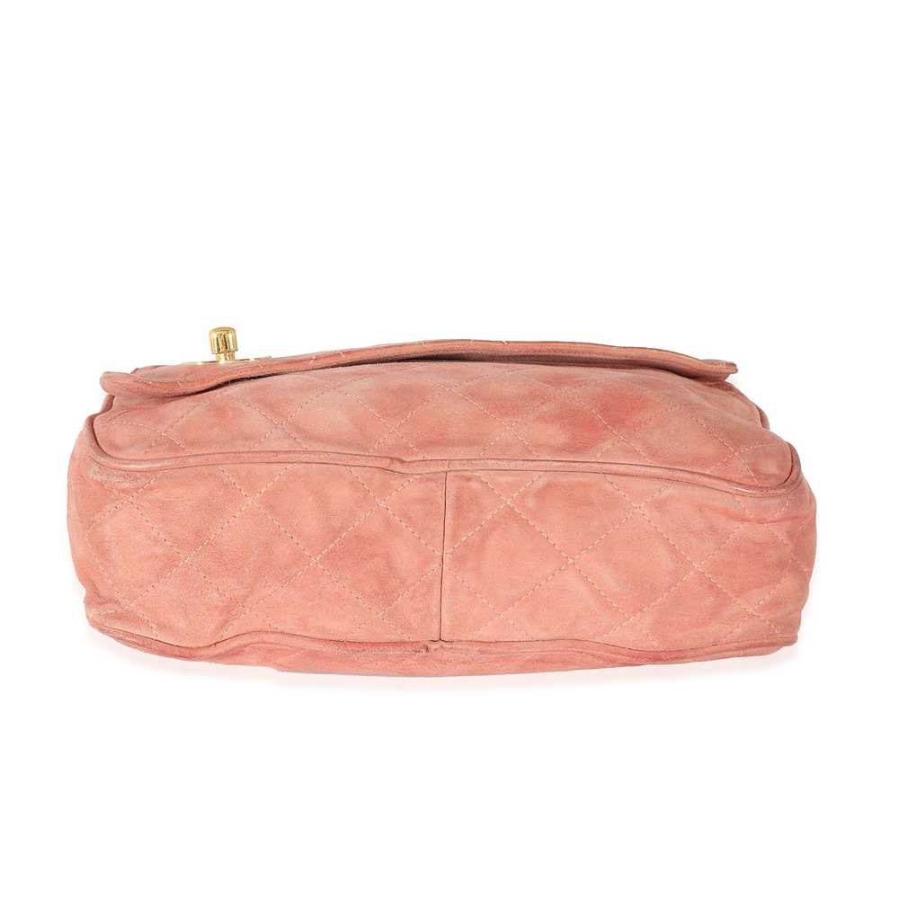 Chanel Chanel Pink Suede Bijoux Chain Camera Bag - image 4