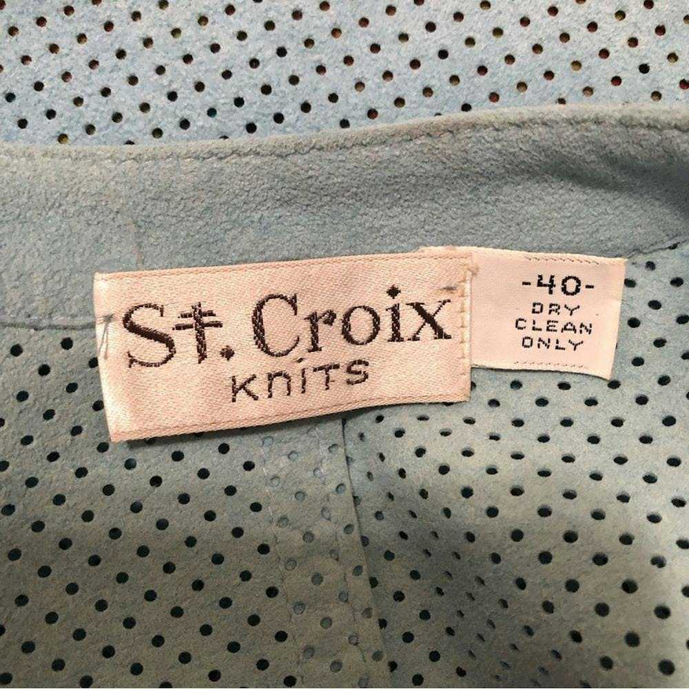 Vintage St Croix Knit vintage Italian design baby… - image 8