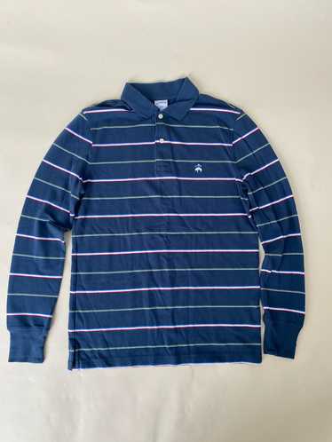 Brooks Brothers Long Sleeve Striped Polo