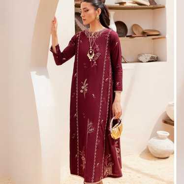 Batik Pakistani designer dress